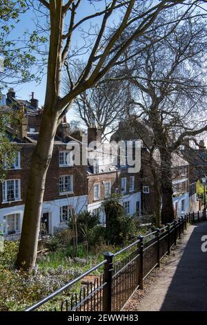 Holly Hill Hampstead, nord de Londres, Angleterre Banque D'Images