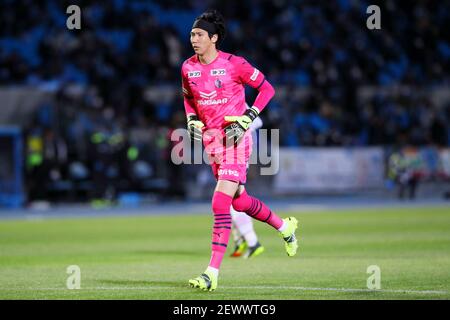 Kim Jin Hyeon (Cerezo), 3 MARS 2021 - football : 2021 match de la Ligue J1 entre Kawasaki Frontale 3-2 Cerezo Osaka au stade Kawasaki Todoroki, Kanagawa, Japon. (Photo de Naoki Nishimura/AFLO SPORT) Banque D'Images