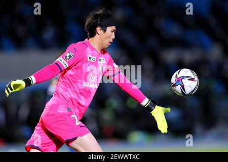 Stade Kawasaki Todoroki, Kanagawa, Japon. 3 mars 2021. Kim Jin Hyeon (Cerezo), 3 MARS 2021 - football : 2021 match de la Ligue J1 entre Kawasaki Frontale 3-2 Cerezo Osaka au stade Kawasaki Todoroki, Kanagawa, Japon. Crédit: Naoki Nishimura/AFLO SPORT/Alay Live News Banque D'Images