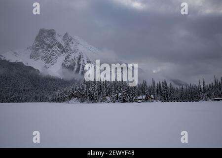 Un jour d'hiver. Banque D'Images