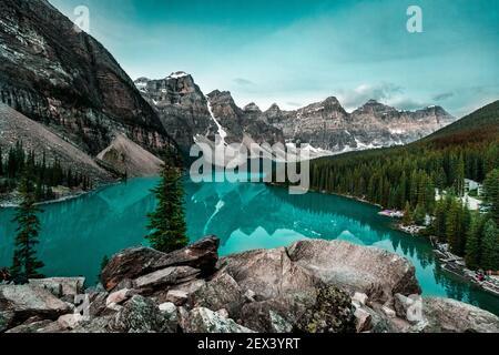 Banff (Alberta) C.-B. 2020 Banque D'Images