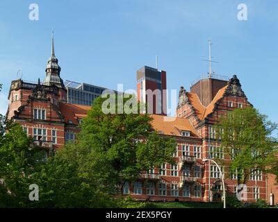 Service météorologique allemand à Hambourg, Allemagne Banque D'Images