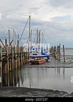 Rantum Harbour, Allemagne Banque D'Images