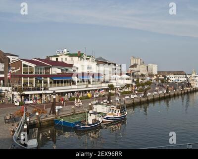 Buesum Museum Harbour, Allemagne Banque D'Images