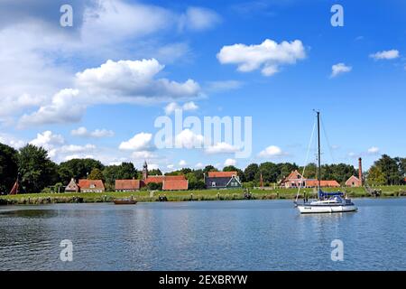 Le musée Zuiderzee, situé à Wiedijk, dans le centre historique d'Enkhuizen, est un musée hollandais consacré à la préservation du patrimoine culturel et de l'histoire maritime de l'ancienne région de Zuiderzee. Pays-Bas , Néerlandais, Nord, Noord, Hollande. Banque D'Images