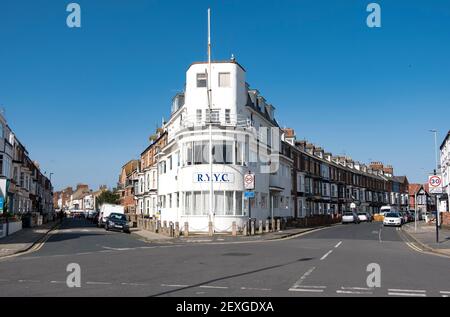 Bâtiment sur le thème nautique à Bridlington, East Yorkshire, Royaume-Uni Banque D'Images