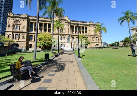 Queens Garden à Brisbane, Australie. Banque D'Images