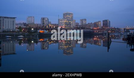 Tacoma Waterfront Banque D'Images