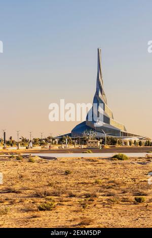 Dubaï, Émirats Arabes Unis - photo d'un HH Sheikh Mohammed Bin Rashid Al Maktoum parc solaire le plus grand site solaire au monde. Banque D'Images