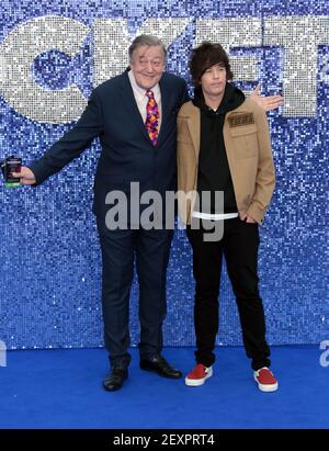 20 mai 2019 - Londres, Angleterre, Royaume-Uni - Rocketman UK Premiere photo shows: Stephen Fry et Elliott Spencer Banque D'Images