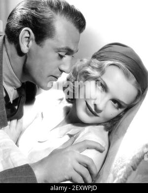 LA NUIT DU MARIAGE 1935 united Artists film avec Anna Sten Et Gary Cooper Banque D'Images