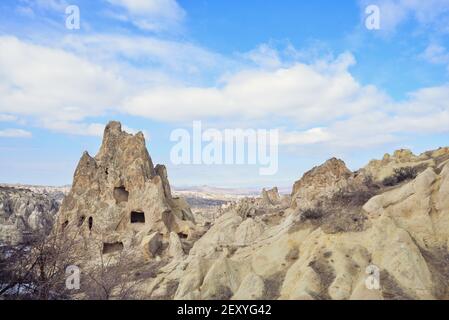 La Cappadoce est une région historique en Anatolie centrale, Turquie Banque D'Images