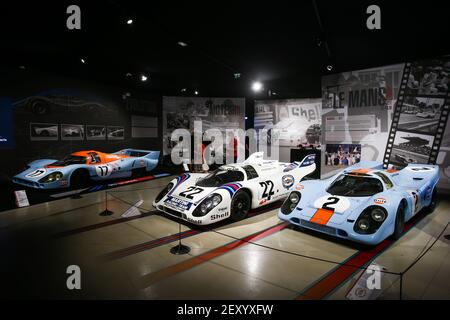 Porsche 917 Fly, Musée des 24 heures du Mans pendant les séances d'entraînement gratuites des 2020 24 heures du Mans, 7e manche du Championnat du monde d'endurance FIA 2019-20 sur le circuit des 24 heures du Mans, du 16 au 20 septembre 2020 au Mans, France - photo Thomas Fenetre / DPPI Banque D'Images