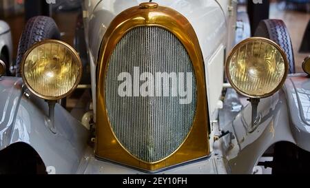 Détail de voiture classique. Banque D'Images