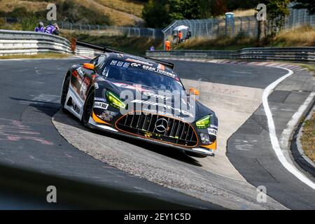 06 Assenheimer Patrick (ger), Baumann Dominik (aut), Muller Dirk (Ier), Engel Maro (Itere), Mercedes-AMG Team HRT AutoArenA, Mercedes-AMG GT3, action pendant les 2020 24 heures de Nurburgring, sur le Nürburgring Nordschleife, du 24 au 27 septembre 2020 à Nurnment, DPPI / Cléburnment, Allemagne Banque D'Images