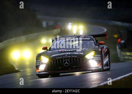 06 Assenheimer Patrick (ger), Baumann Dominik (aut), Muller Dirk (Ier), Engel Maro (Itere), Mercedes-AMG Team HRT AutoArenA, Mercedes-AMG GT3, action pendant les 2020 24 heures de Nurburgring, sur le Nürburgring Nordschleife, du 24 au 27 septembre 2020 à Nurnment, DPPI / Cléburnment, Allemagne Banque D'Images