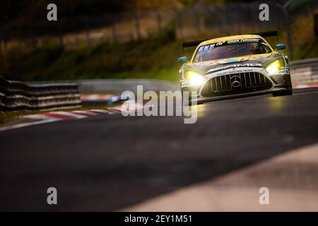 02 Haupt Hubert (ger), Buurman Yelmer (nld), Bastian Nico (ger), Piana Gabriele (ita), Mercedes-AMG Team HRT, Mercedes-AMG GT3, action pendant les 2020 24 heures de Nurburgring, sur le Nürburgring Nordschleife, du 24 au 27 septembre 2020 à Nurburg, Allemagne - photo Joao Filipe / DPPI Banque D'Images