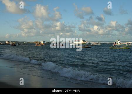 Jangadas à Porto de Galinhas, Brésil Banque D'Images