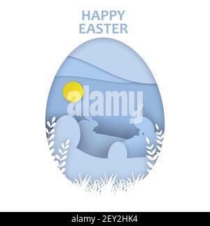 coupe de papier abstraite 3d Illustration de Vecteur