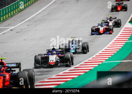 11 Delétraz Louis (Loutre), Charouz Racing System, Dallara F2 2018, action lors du 1er tour du Championnat de Formule 2 2020 de la FIA du 02 au 05 juillet 2020 sur le Red Bull Ring, à Spielberg, Autriche - photo Antonin Vincent / DPPI Banque D'Images
