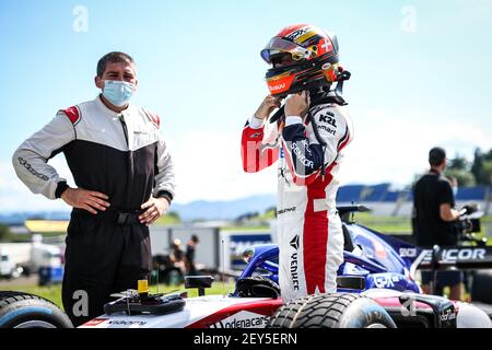 11 Delétraz Louis (Loutre), Charouz Racing System, Dallara F2 2018, action lors du 1er tour du Championnat de Formule 2 2020 de la FIA du 02 au 05 juillet 2020 sur le Red Bull Ring, à Spielberg, Autriche - photo Sebastian Rozendaal / Dutch photo Agency / DPPI Banque D'Images