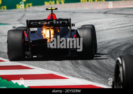 08 Daruvala Jehan (ind), Carlin, Dallara F2 2018, action lors du 1er tour du Championnat de Formule 2 2020 de la FIA du 02 au 05 juillet 2020 sur le Red Bull Ring, à Spielberg, Autriche - photo Antonin Vincent / DPPI Banque D'Images