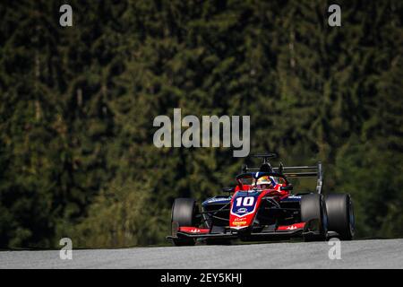 10 Zendeli Lirim (ger), Trident, Dallara F3 2019, action lors de la 2ème partie du Championnat de Formule 3 2020 de la FIA du 10 au 12 juillet 2020 sur le Red Bull Ring, à Spielberg, Autriche - photo Antonin Vincent / DPPI Banque D'Images