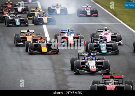 11 Delétraz Louis (Loutre), Charouz Racing System, Dallara F2 2018, action lors de la 3ème manche du Championnat de Formule 2 2020 de la FIA du 17 au 19 juillet 2020 sur la Hungaroring, à Budapest, Hongrie - photo Antonin Vincent / DPPI Banque D'Images