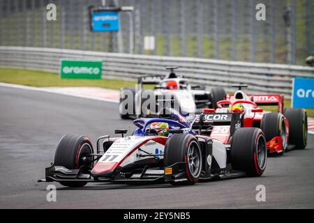 11 Delétraz Louis (Loutre), Charouz Racing System, Dallara F2 2018, action lors de la 3ème manche du Championnat de Formule 2 2020 de la FIA du 17 au 19 juillet 2020 sur la Hungaroring, à Budapest, Hongrie - photo Antonin Vincent / DPPI Banque D'Images