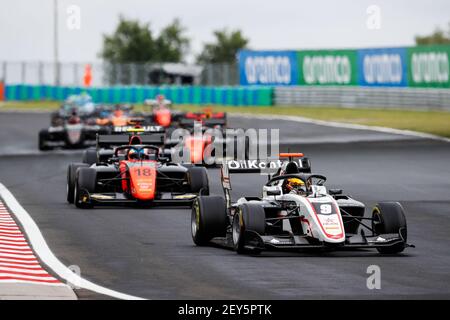 09 Fernandez Sebastian (spa), ART Grand Prix, Dallara F3 2019, action lors de la 3ème partie du Championnat de Formule 3 2020 de la FIA du 17 au 19 juillet 2020 sur la Hungaroring, à Budapest, Hongrie - photo Antonin Vincent / DPPI Banque D'Images