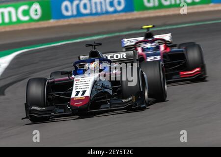 11 Delétraz Louis (LTS), Charouz Racing System, Dallara F2 2018, action lors de la 4ème manche du Championnat de Formule 2 2020 de la FIA du 31 juillet au 2 août 2020 sur le circuit Silverstone, à Silverstone, Royaume-Uni - photo Diederik van der Laan / Dutch photo Agency / DPPI Banque D'Images