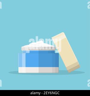 icône crème cosmétique Illustration de Vecteur