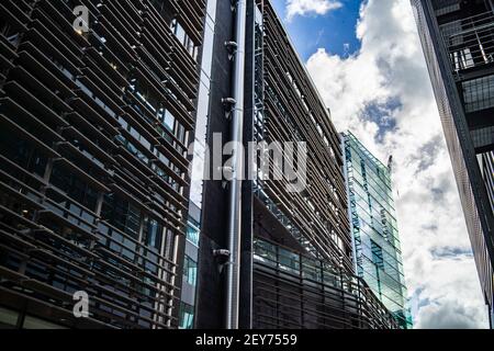 AUCKLAND, NOUVELLE-ZÉLANDE - 07 mars 2018 : photos de la ville d'Auckland en Nouvelle-Zélande pendant une journée ensoleillée d'été Banque D'Images