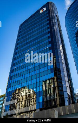 AUCKLAND, NOUVELLE-ZÉLANDE - 07 mars 2018 : photos de la ville d'Auckland en Nouvelle-Zélande pendant une journée ensoleillée d'été Banque D'Images