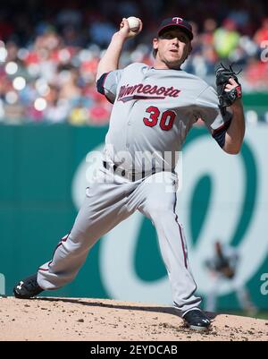  MLB Minnesota Twins Kevin Slowey Blanco/Marina Inicio