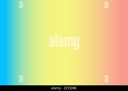 Arrière-plan abstrait dégradé aux couleurs vives dans un style tendance, adapté à la conception des médias sociaux, des pages d'arrivée, des bannières Web. Trois nuances plus Illustration de Vecteur