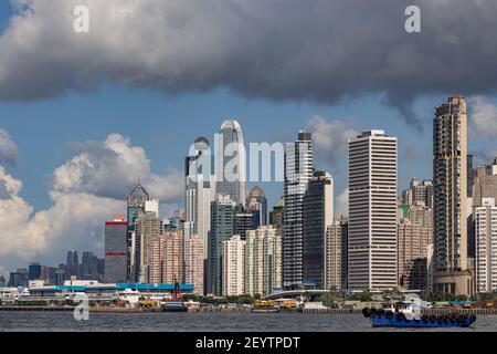 Logement privé de Hong Kong - Ouest Banque D'Images