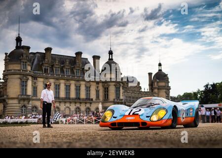 Porsche 917 pendant le Chantilly Art & Elegance Richard mille 2019 à Chantilly, du 29 au 30 juin, France - photo Antonin Vincent / DPPI Banque D'Images