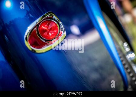 Ferrari 342 America Vingnale Cabriolet 1952, pendant le Chantilly Art & Elegance Richard mille 2019 à Chantilly, du 29 au 30 juin, France - photo Frédéric le Floc'h / DPPI Banque D'Images