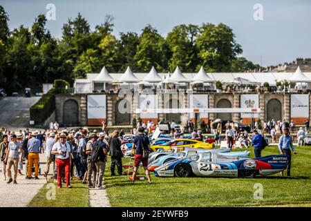 Porsche 917 Larrousse Gerard pendant le Chantilly Art & Elegance Richard mille 2019 à Chantilly, du 29 au 30 juin, France - photo Jean Michel le Meur / DPPI Banque D'Images