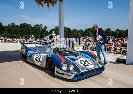 PORSCHE 917 Gerard Larrousse pendant le Chantilly Art & Elegance Richard mille 2019 à Chantilly, du 29 au 30 juin, France - photo Jean Michel le Meur / DPPI Banque D'Images