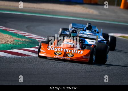 34 FLETCHER Henry (gb), 761 - 3000 mars, action pendant le Grand Prix de France Historique 2019 à Magny-cours du 29 au 30 juillet - photo Julien Delfosse / DPPI Banque D'Images