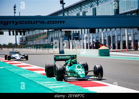 44 STRETTON Martin (gb), Tyrrell 012 - 3000, action pendant le Grand Prix de France Historique 2019 à Magny-cours du 29 au 30 juillet - photo Julien Delfosse / DPPI Banque D'Images