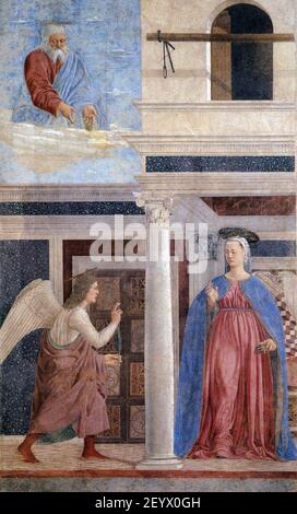 Piero della Francesca - 10. Annonciation Banque D'Images