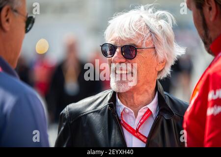 ECCLESTONE Bernie (gbr), ancien PDG de Formula One Group, portrait lors du Championnat du monde de Formule 1 2019, Grand Prix d'Azerbaïdjan du 25 au 28 avril à Bakou - photo Antonin Vincent / DPPI Banque D'Images