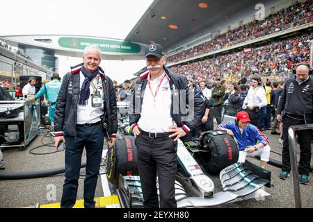 ZETSCHE Dieter, PDG Daimler AG Mercedes, PDG Daimler AG, portrait, grille de départ lors du championnat du monde de Formule 1 FIA 2019, Grand Prix de Chine, à Shanghai du 11 au 14 avril - photo DPPI Banque D'Images