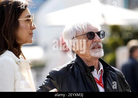 ECCLESTONE Bernie (gbr), ancien PDG de Formula One Group, portrait du Championnat du monde de Formule 1 2019, Grand Prix d'Azerbaïdjan du 25 au 28 avril à Bakou - photo DPPI Banque D'Images