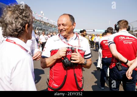 VASSEUR Frederic, Team principal de Alfa Romeo Racing, portrait lors du championnat 2019 de Formule 1 à Melbourne, Australie Grand Prix, du 14 au 17 mars - photo DPPI Banque D'Images