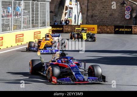 26 KVYAT Daniil (rus), Scuderia Toro Rosso Honda STR14, action pendant le Championnat du monde de Formule 1 2019, Grand Prix d'Azerbaïdjan du 25 au 28 avril à Bakou - photo DPPI Banque D'Images