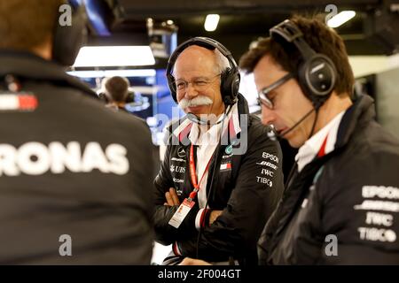 ZETSCHE Dieter, PDG Daimler AG Mercedes, PDG Daimler AG, portrait lors du championnat du monde de Formule 1 FIA 2019, Grand Prix d'Espagne, à Barcelone Catalunya du 10 au 12 mai - photo DPPI Banque D'Images